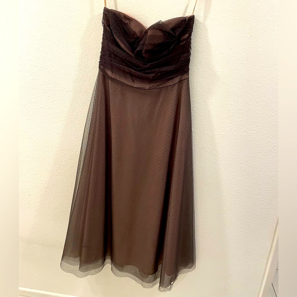 BCBGMaxAzria Strapless Formal Dress (Size 8)